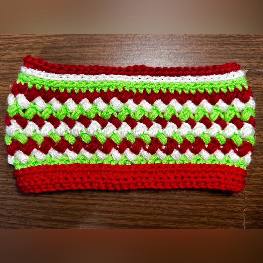 Grinch themed Ear Warmer